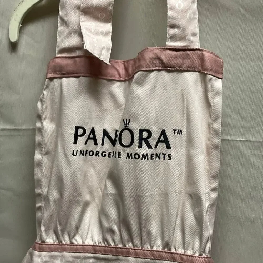 Pandora “ Unforgettable Moments “ promo apron. Breast cancer awareness